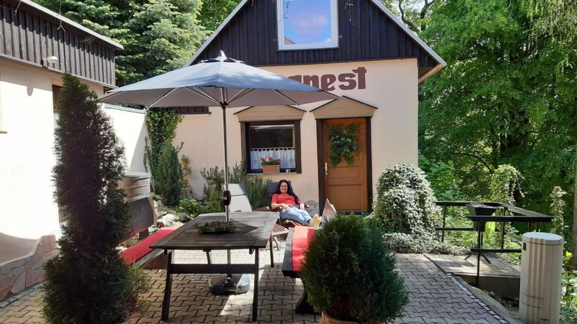 Bergnest Bungalow Bad Gottleuba Zewnętrze zdjęcie